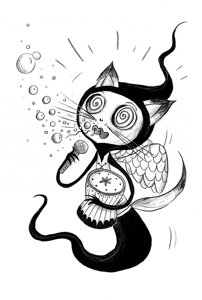 Illustration of Grimaldi from Amelia Fang